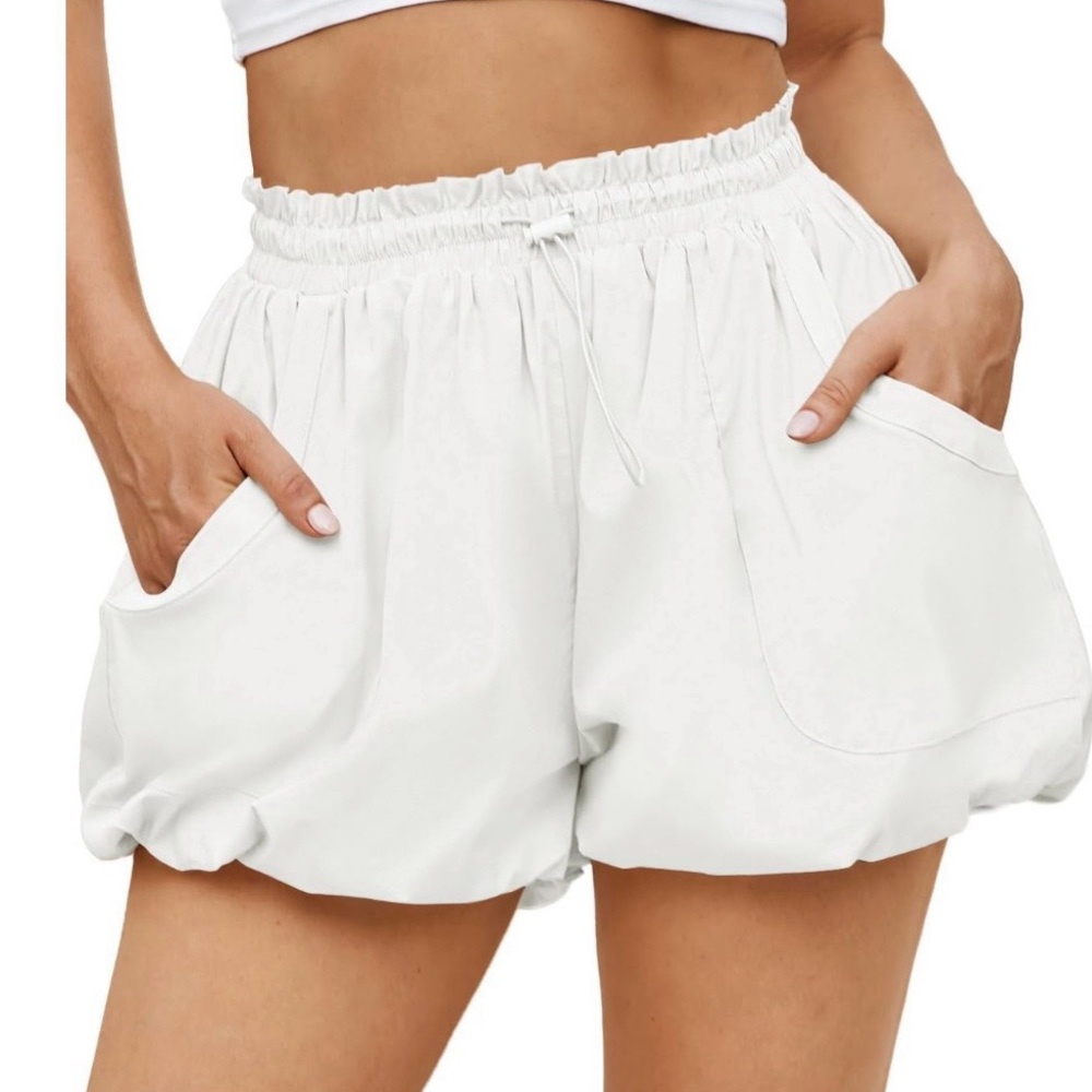 Fisoew Womens Summer Bubble Shorts - Size: Medium NWOT
